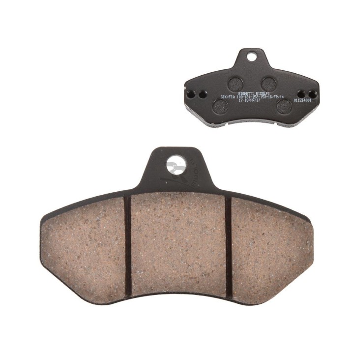 PLAQUETTE DE FREIN ARRIERE MODELE DUR (111) COULEUR NOIRE
