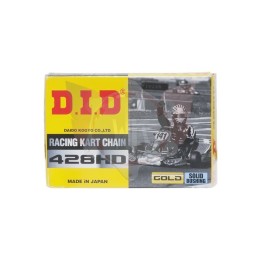 Chaine karting 125 KZ  DID 428H, 60 maillons