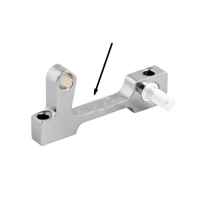 Speed front caliper support