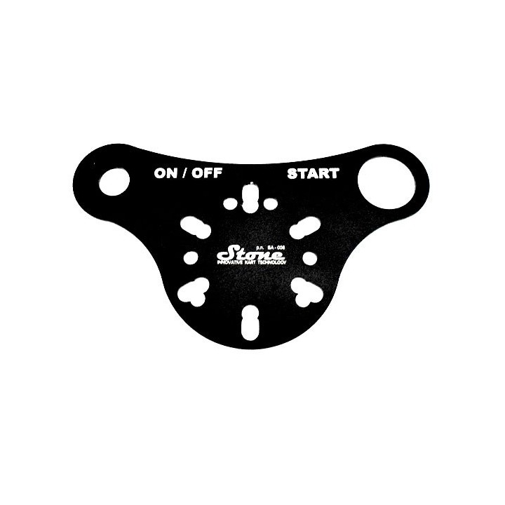 Support pour bouton marche bas