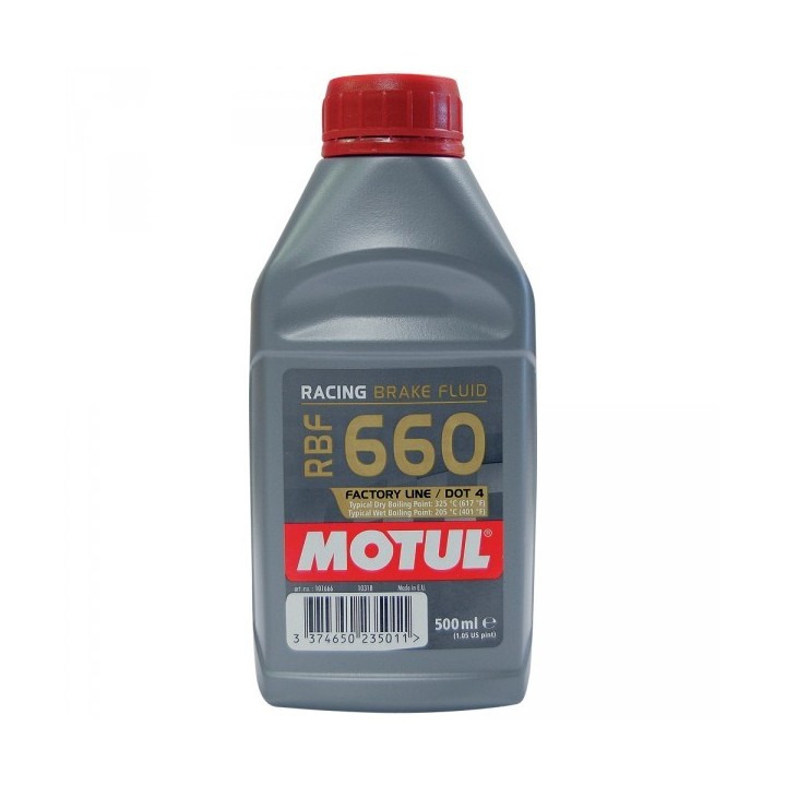 Fluido de freio dot 4 Motul RBF 660 1/2 l 325 ° C -Magickart