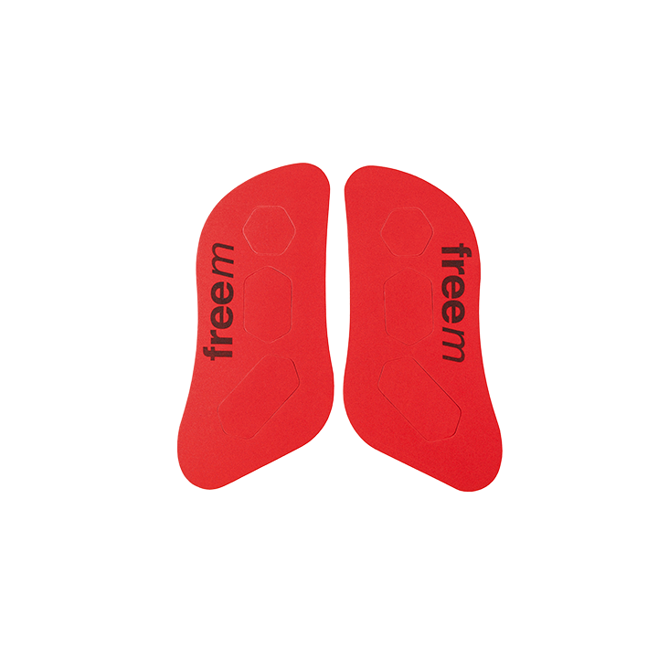 FREEM PRO ABSORBER schiuma sedile laterale rossa