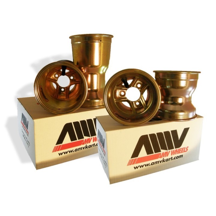Situado a 4 jantes magnésium 125cc HQ 130/212 tigre