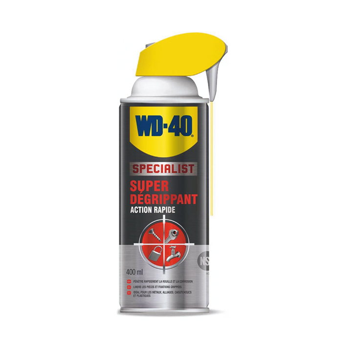 Super dégrippant 400 ml système professionnel