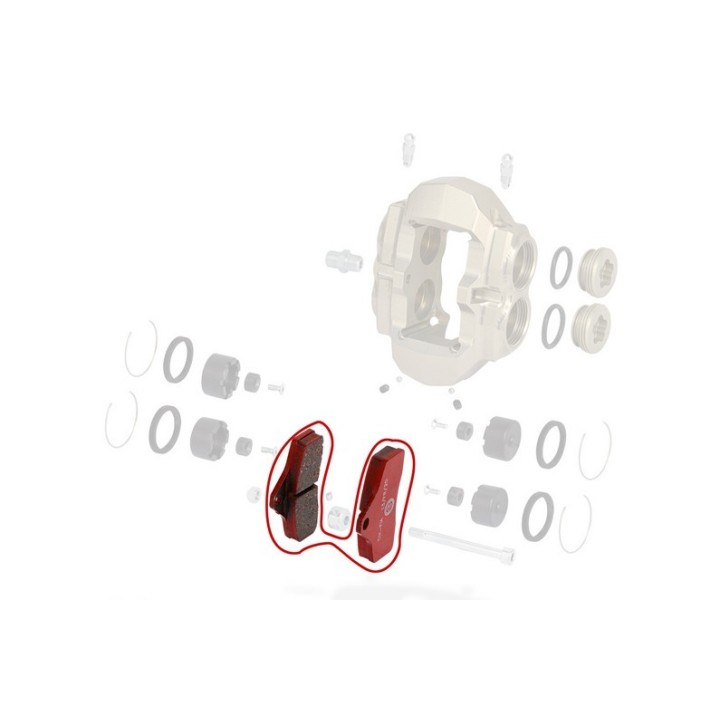 Front brake pad KZ BSS 2015