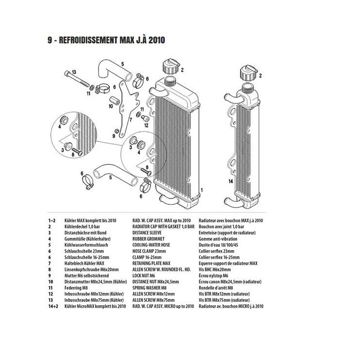 tubo flessibile Bent-Rotax-18-100-45mm-Origin-MagickArt