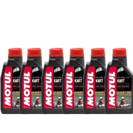 6 Motul 2t oils for Karting Grand Prix 1L choc-magickart price