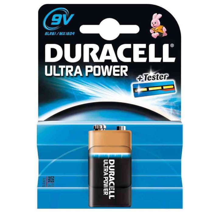 pile Duracell Ultra Power 9V / 6LR61