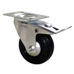 Roulette 100x30mm avec plateau 100x85mm