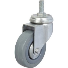 Roulette 100x25mm avec goujon M10x20