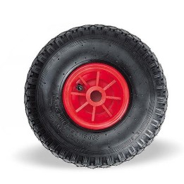 Roue gonflable pour chariots simple, Ø 260mm