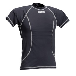 Sparco Kart-schwarzes T-Shirt