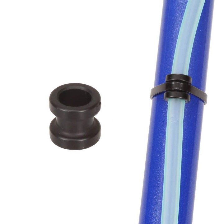 RING WITH 9mm HOLE,BLACK COLOR, FOR FUEL LINE TRANSICTION