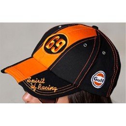 GULF orangefarbene Kappe 69