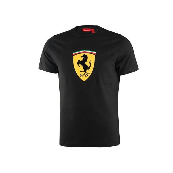 Tee shirt Ferrari noir classique