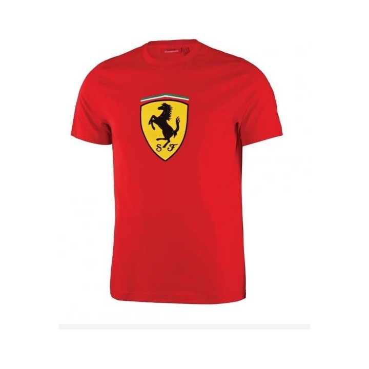 man classic ferrari tee red