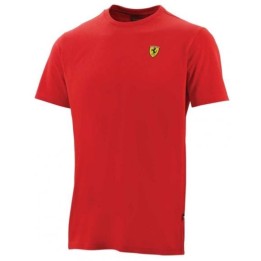 Tee shirt Ferrari Crew neck rouge