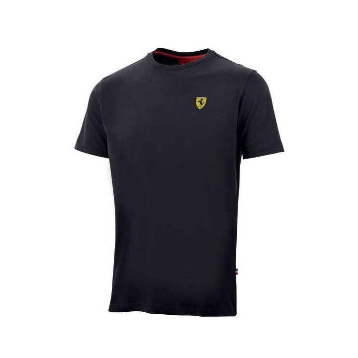 Tee shirt Ferrari Crew neck noir
