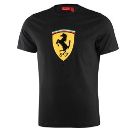 Tee shirt enfant  Ferrari  noir classique