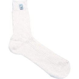 Nomex SPARCO chaussettes moyen Soft Touch | FIA blanc
