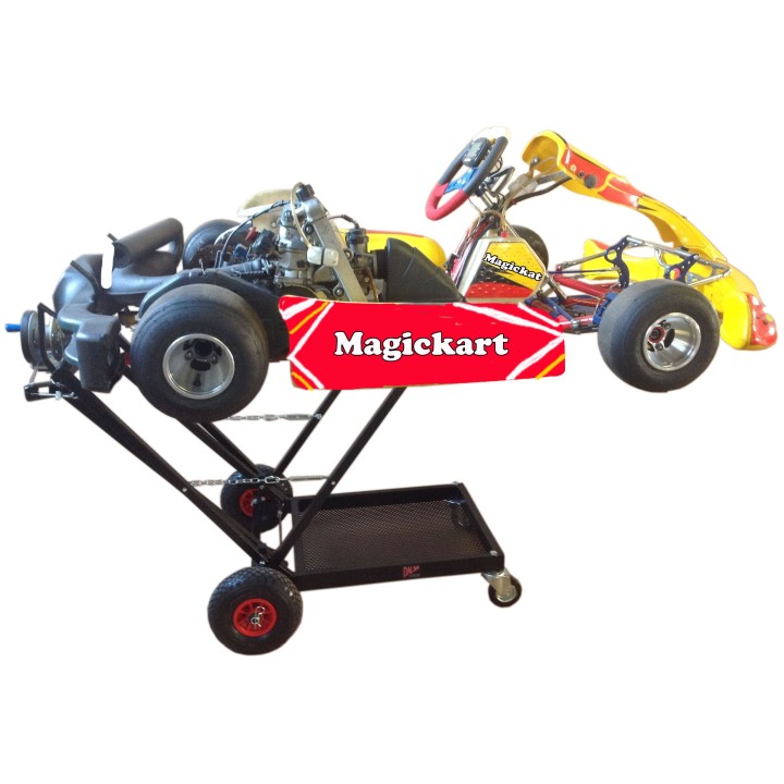 Dalmi Semi-Auto – Carrello multiuso per tutti i tipi di karting