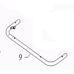 (9) barre spoiler av L410x155 FL09/14 MINI