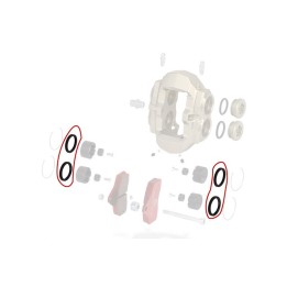 Garniture Etrier AV KZ BSS