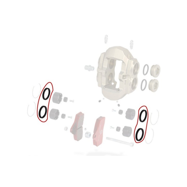 Garniture Etrier AV KZ BSS