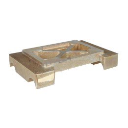 PLATINE MOTEUR 32x92 MAGNESIUM PLAT