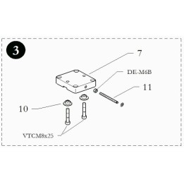 (7) platine bambino  seule B25 birel