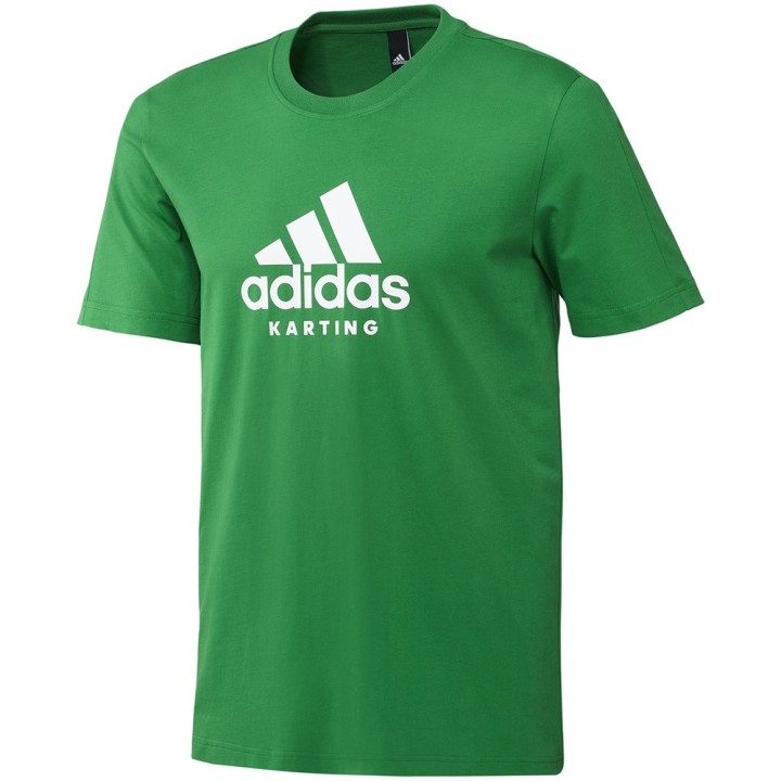 Adidas tee-shirt karting green