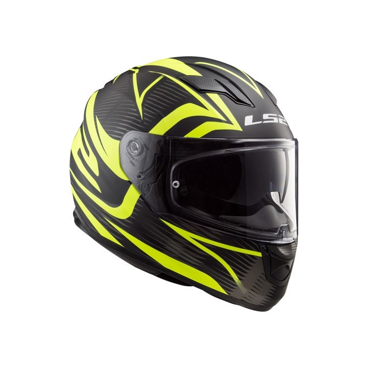 casque LS2 JINK noir/jaune