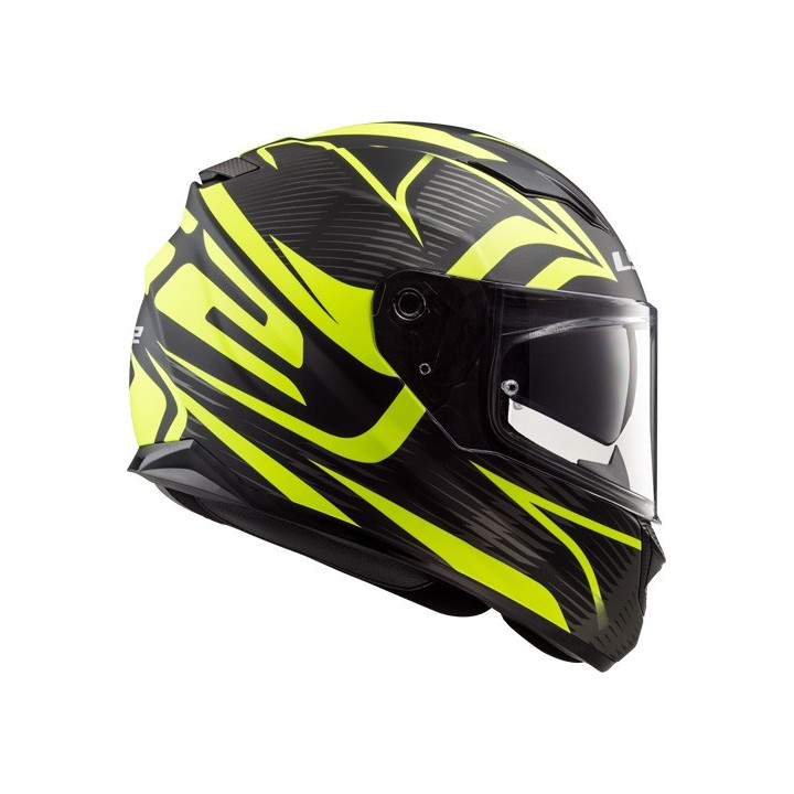 casque LS2 JINK noir/jaune