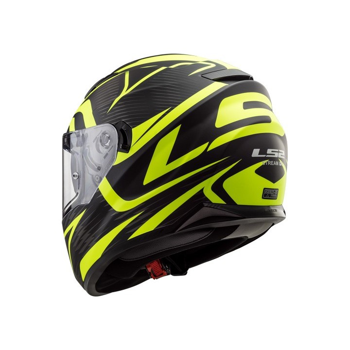 casque LS2 JINK noir/jaune