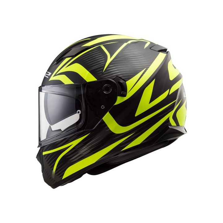 casque LS2 JINK noir/jaune