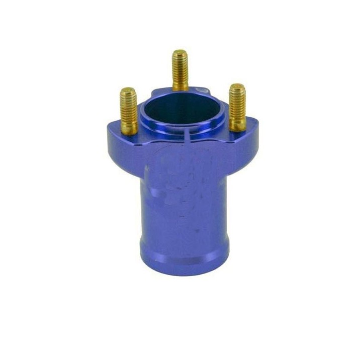 FRONT HUB L.75mm IN ANODIZED ALUMINIUM COMPLETE WITH BEARINGS