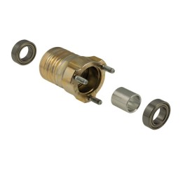 Front hub HST Magnesium 80 mm Complete -Magickart
