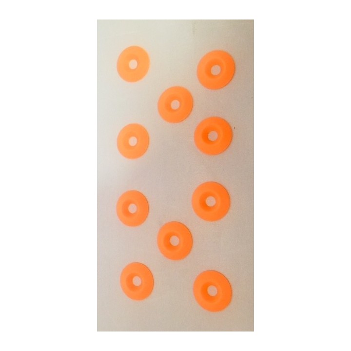 Kit 10 rondelles conique M8 plastique