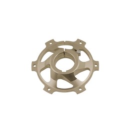 Porte Disque de Frein AL - 206 mm - Ø 40 mm autoventilé