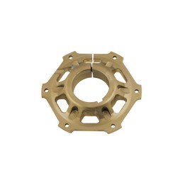 Porte Disque de Frein Magnesium - 206 mm x épaisseur 13 - Ø 50 mm - autoventilé