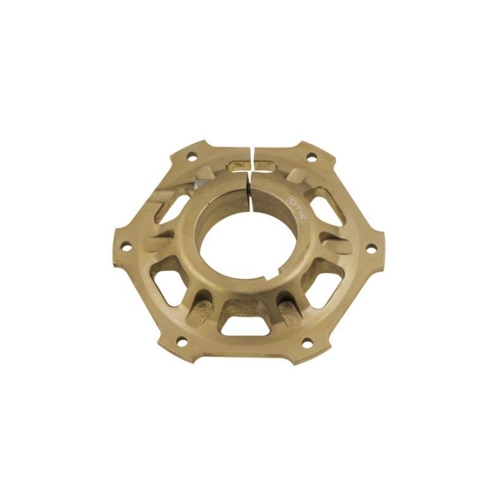 Porte Disque de Frein Magnesium - 206 mm x épaisseur 13 - Ø 50 mm - autoventilé