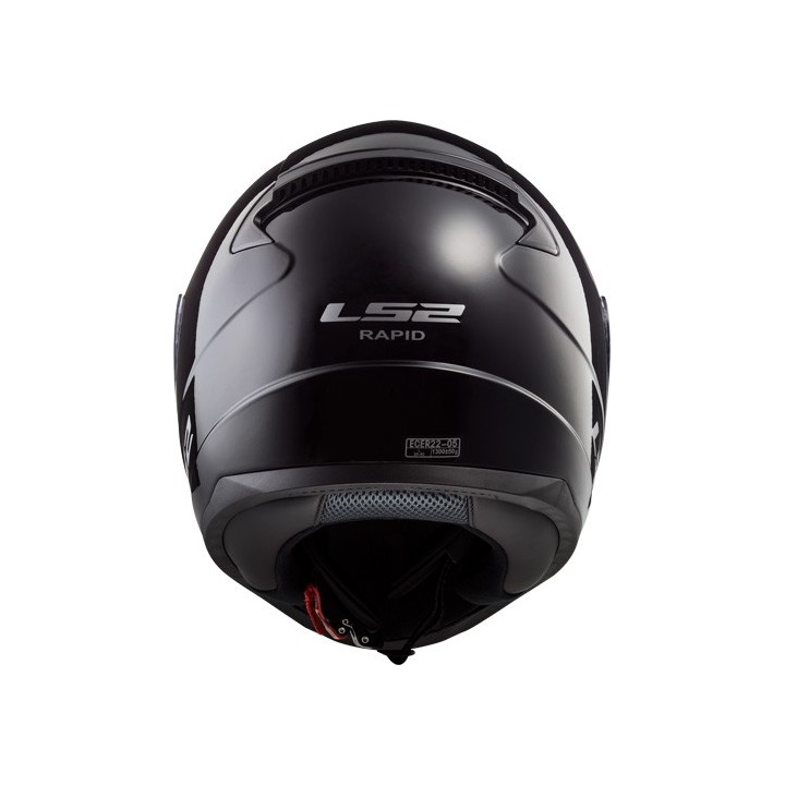 casque LS2 SOLID noire 3-XL