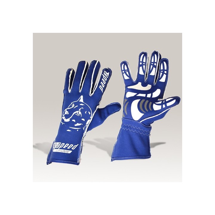 Speed gloves  Melbourne G-2  blue-white