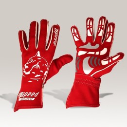 Speed gants  Melbourne G-2 rouge-blanc
