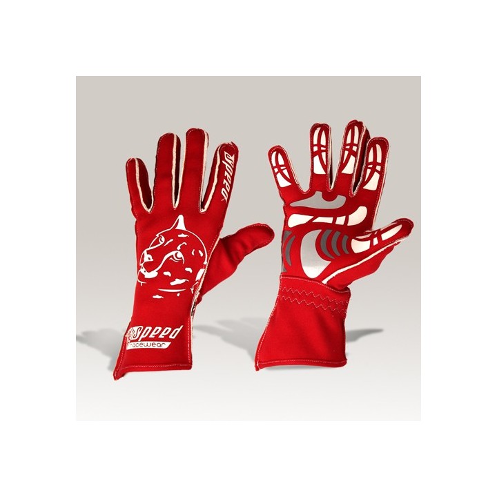 Speed gants  Melbourne G-2 rouge-blanc