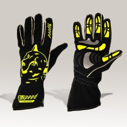 Speed gants  Melbourne G-2 noir-néon jaune