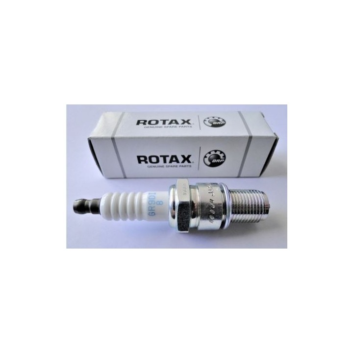 Bougie NGK GR9DI-8 pour moteurs Rotax Max EVO en boîte blanche officielle - Magickart
