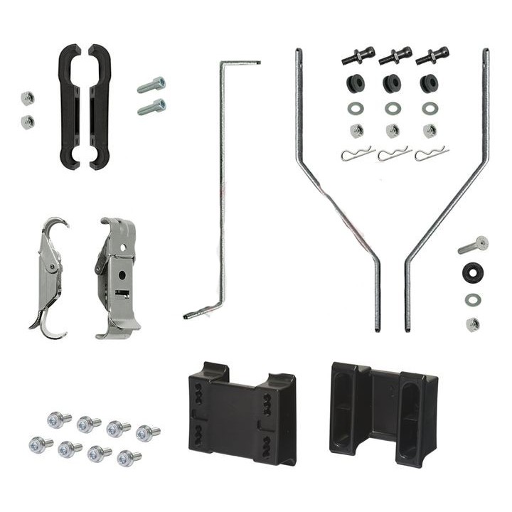 Kit de fixação para painel e spoiler de Nassau CRG AV CIK / FIA