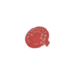 (33) Couvercle de bouton tournant