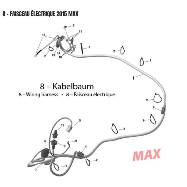 Faisceau électrique 2016 Rotax MAX